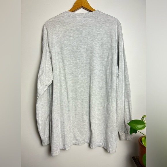 Crazy Shirt Hawaii Gray Embroidery Vail Colorado lightweight Sweatshirt 80s 90s - Picture 2 of 12